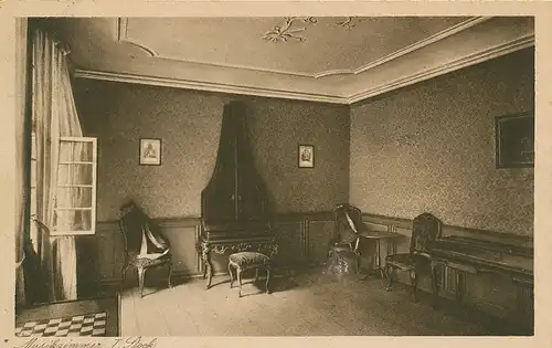 Frankfurt a.M. Goethehaus Musikzimmer gl1926 132.174