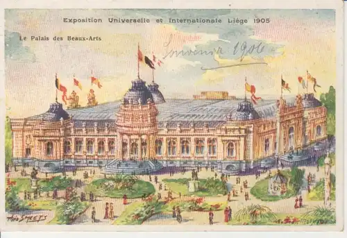 Liege Ausstellung 1905 Palais Schöne Künste ngl 203.855