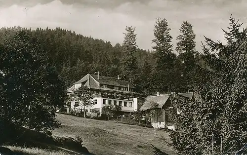 Hundsbach Gasthaus zur schönen Aussicht gl1957 133.732