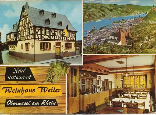 Oberwesel Weinhaus Weiler gl19? 130.781