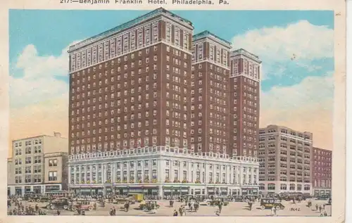 Philadelphia, Pa. Benjamin Franklin Hotel ngl 204.149