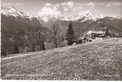 Panorama vom Bergasthof Eckbauer aus gl1961 C1329