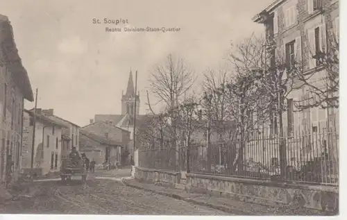 St. Souplet Div.-Stabs-Quartier feldpgl1915 201.343