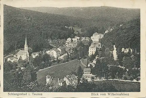 Schlangenbad Panorama glca.1940 131.313