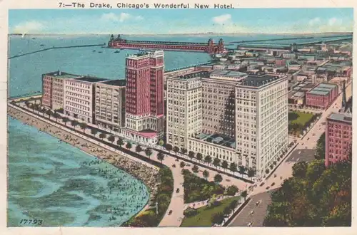 Chicago The Drake Hotel gl1929 204.562