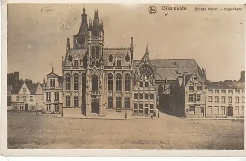 Diksmulde Groote Markt Noordkant ngl C2842