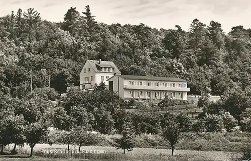 Füssingen Pension Haus Schönblick glca.1970 131.343