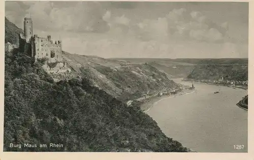 Burg Maus in St. Goarshausen am Rhein ngl 136.058