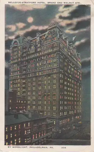 Philadelphia Bellevue-Stratford Hotel gl1925 204.370