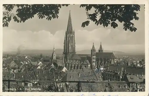 Freiburg Münster feldpgl1940 134.461