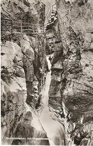 Oberstdorf Allg. Breitachklamm Wassermesser ngl C1360