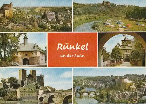 Runkel an der Lahn Teilansichten ngl 131.443