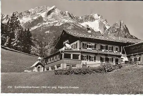 Garmisch-P. Gasthof Gschwandtnerbauer Zugsp ngl C1371