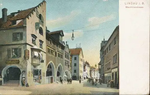 Lindau i.B. Maximilianstraße ngl 134.956