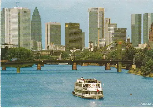 Frankfurt Skyline am Main gl1993 C0372