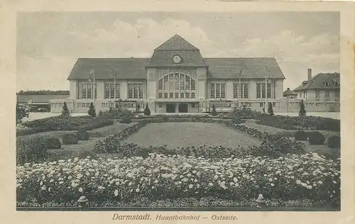 Darmstadt Hauptbahnhof Ostseite gl1927 131.111