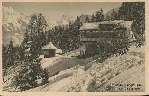 Café Bergkristall bei Oberstdorf im Allgäu ngl 135.459