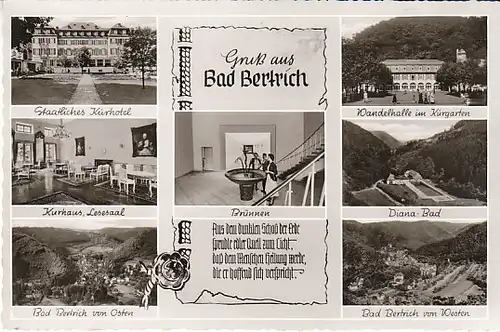 Bad Bertrich Mehrbildkarte gl1913 C0882