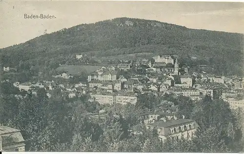 Baden-Baden Panorama gl1909 132.973