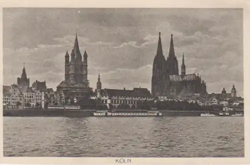 Köln Rheinansicht Panorama ngl 202.045