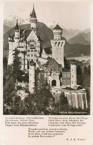 Schloss Neuschwanstein mit Vers gl192? 136.211