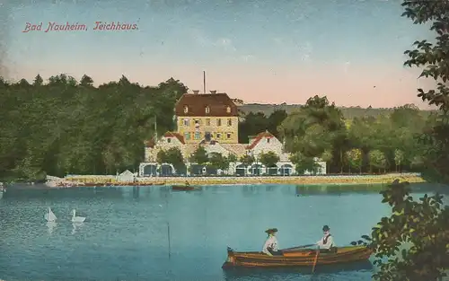 Bad Nauheim Teichhaus feldpgl1918 130.443