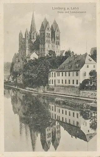 Limburg/Lahn Dom mit Landratsamt ngl 131.430