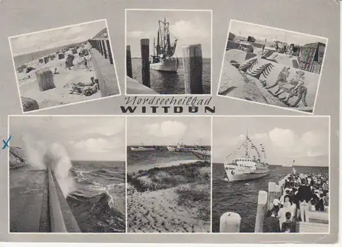 Wittdün auf Amrum Teilansichten gl1965 201.686