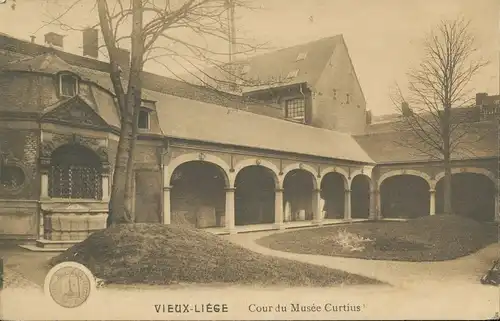 Liège - Cour du Musée Curtius feldpgl1914 135.605