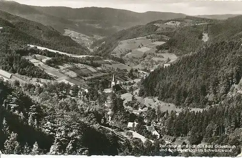 Bad Griesbach/Bad Peterstal Panorama gl1957 133.109