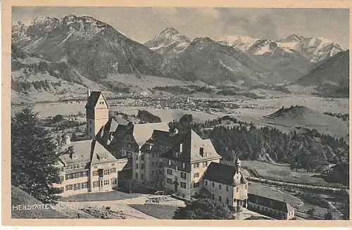 Heilstätte Wasach i.b.Allgäu gl1934 C1003