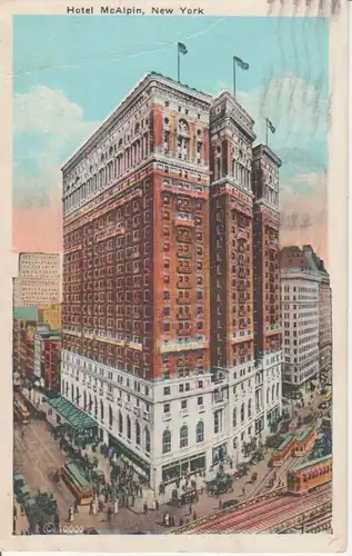 New York Hotel McAlpin gl1925 204.203
