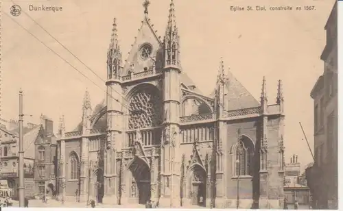 Dunkerque Kirche St. Eloi feldpgl1916 202.549