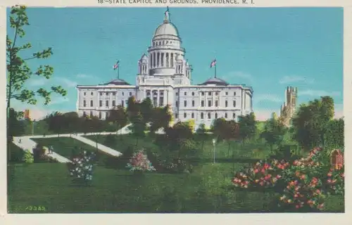 Providence, R.I. State Capitol/Grounds gl1938 204.241