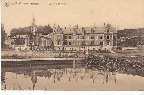 Châtelineau/Halmaut Château de Presle feldpgl1918 C0977