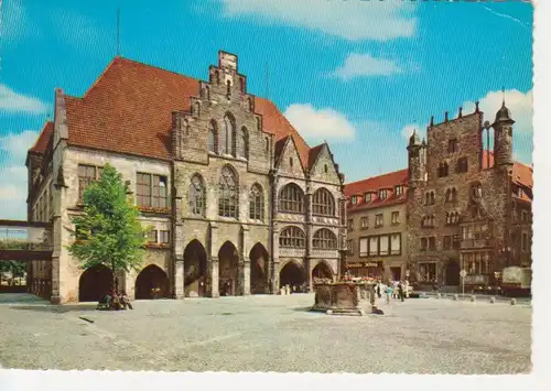 Hildesheim Rathaus und Tempelhaus gl1969 202.360