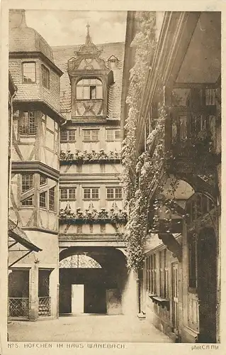 Frankfurt a.M. Höfchen im Haus Wanebach ngl 132.333