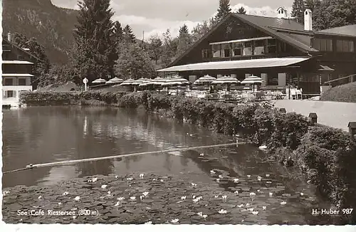 Seecafé Riessersee /Garmisch-Partenkirchen gl1959 C1054