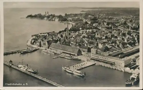 Friedrichshafen am Bodensee Hafenpartie gl1937 135.113