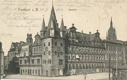 Frankfurt a.M. Saalhof gl1903 131.986