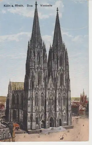 Köln Dom Westseite ngl 202.002