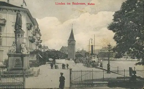 Lindau i.B. Hafen gl1916 135.141