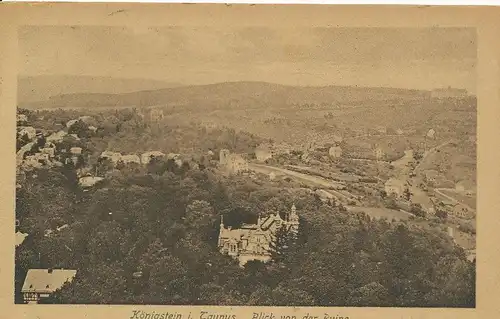 Königstein i.T. Panorama gl1926 131.357