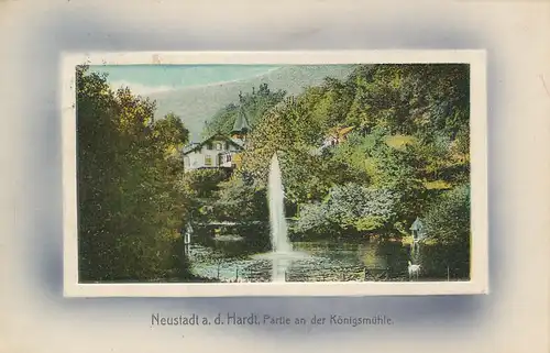 Neustadt a.d. Haardt Partie Königsmühle gl1910 131.666