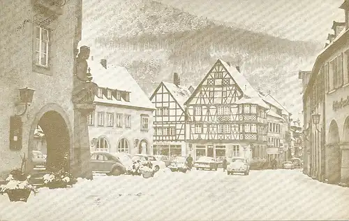 Annweiler Rathausplatz glca.1960 131.759