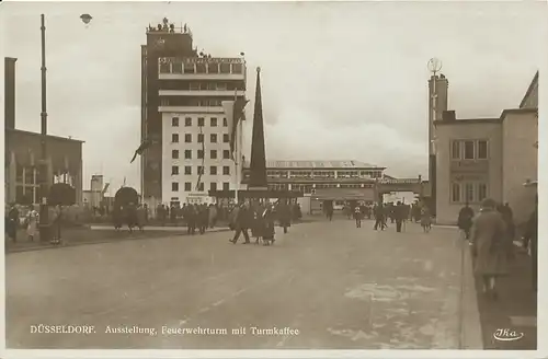 Düsseldorf Ausstellung Feuerwehrturm Café ngl 132.650