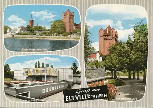 Eltville/Rhein Teilansichten ngl 131.415