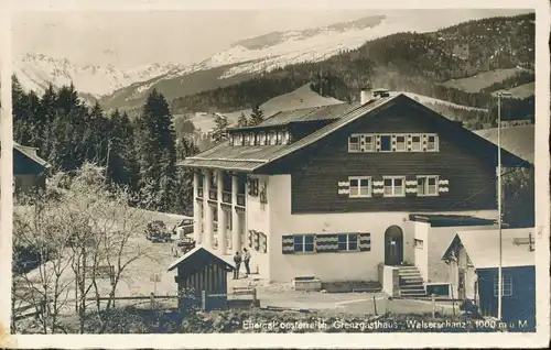Oberstdorf Grenzgasthaus Walserschanz gl1940 135.213