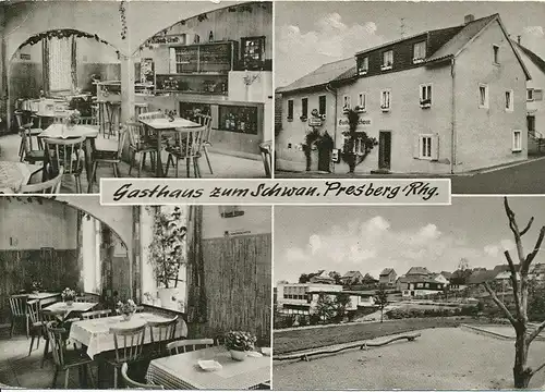 Presberg/Rhg. Gasthaus zum Schwan ngl 131.445
