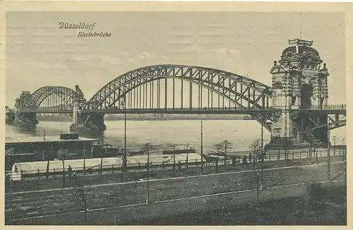 Düsseldorf Rheinbrücke gl1909 132.751